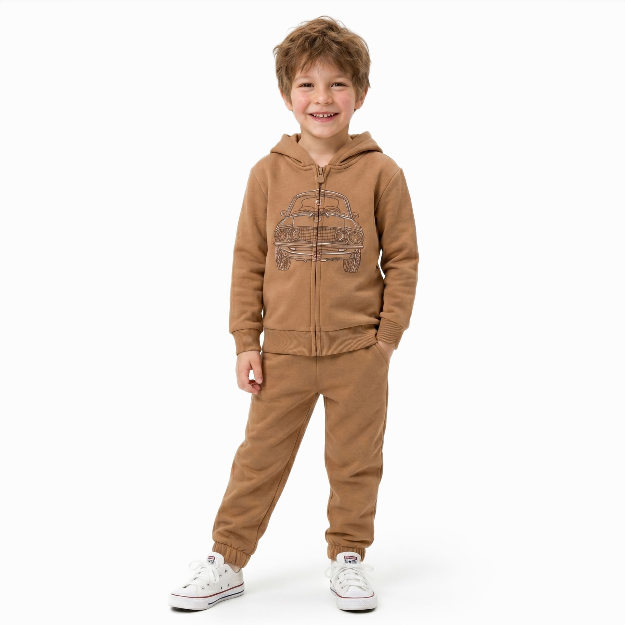 Conjunto Infantil - Todo Menino Ama Carro